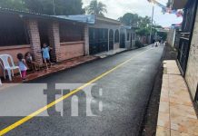 Una vivienda y una calle son las nuevas obras en el barrio Jorge Dimitrov Obras de progreso en el barrio Jorge Dimitrov, Managua, con vivienda y nuevas calles