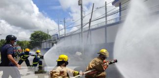 Ejercicio Multiamenazas desarrollado en colegio de Masaya