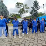 Policía Nacional dura contra la delincuencia en Masaya Conferencia de prensa en Masaya por parte de la Policía Nacional