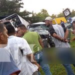 Trágico accidente en Matagalpa cobra al menos tres vidas (VIDEO) Escena del mortal accidente en Matagalpa