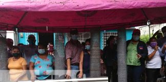 MEFCCA entrega materiales de construcción a productores de Matiguás