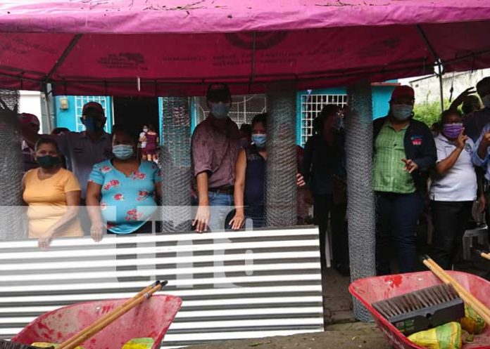 mef-2 MEFCCA entrega materiales de construcción a productores de Matiguás