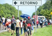 Guardia Nacional detiene a migrantes en operativo en el sur de México