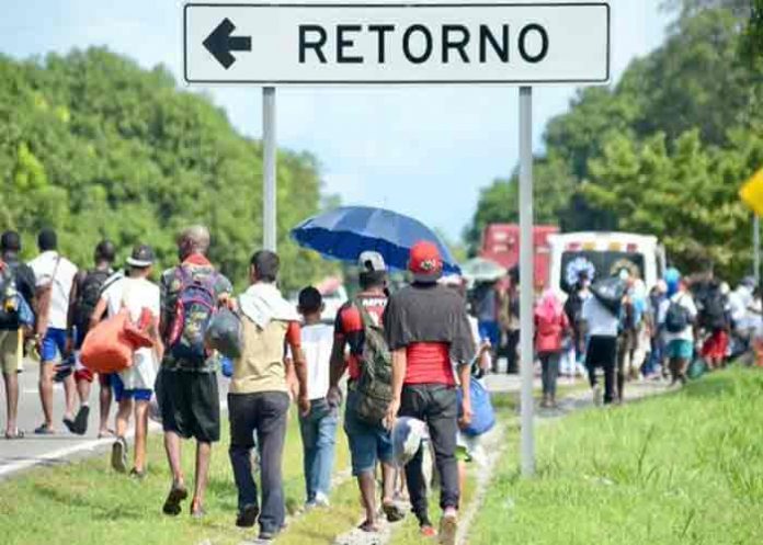 Guardia Nacional detiene a migrantes en operativo en el sur de México