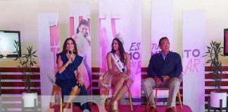 Coctel de despedida para el viaje de Gladys Molina, Miss Teen Nicaragua 2020