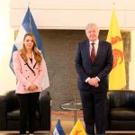 Nicaragua sostiene encuentro con el Presidente del Parlamento de la Región Valona