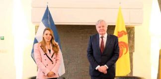Nicaragua sostiene encuentro con el Presidente del Parlamento de la Región Valona