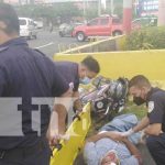 03 de septiembre: Informate con las noticias mas relevantes de Nicaragua Escena del accidente en Managua donde un motociclista resultó con fracturas