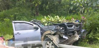 Accidente de tránsito en Mulukukú, Caribe Norte