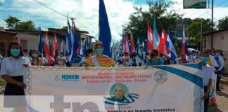 Nandaime celebran el 165 aniversario de la Batalla de San Jacinto