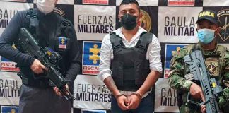 Capturan a alias 'Camilo 40', presunto cabecilla de 'Los Contadores