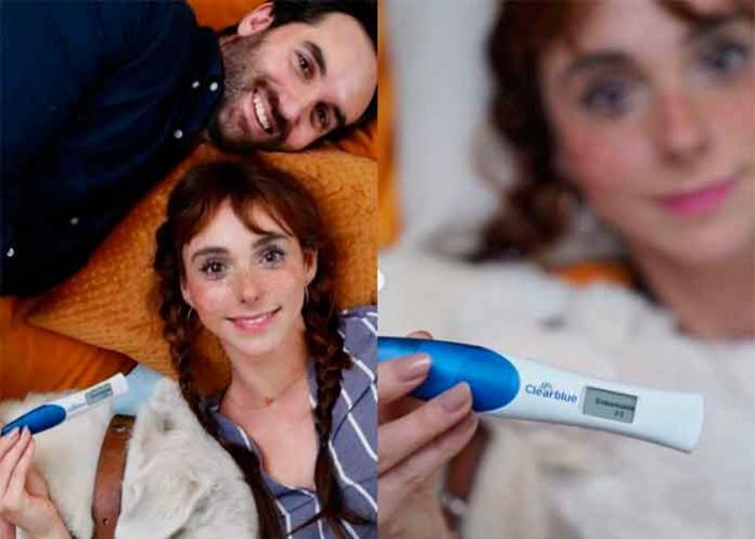 Natalia Téllez anuncia que está embarazada de su primer hijo