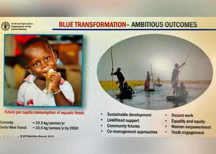 Nicaragua participó en el evento internacional transformación azul de sistema alimentarios acuáticos