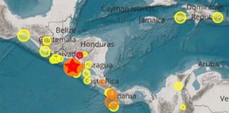 Enjambre sísmico continúa azotando el pacífico de Nicaragua