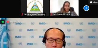Nicaragua participó en el conversatorio sobre mujeres en el sector marítimo