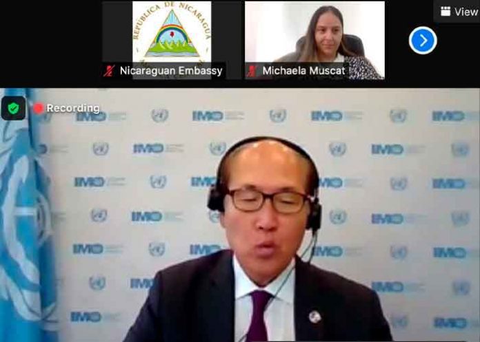Nicaragua participó en el conversatorio sobre mujeres en el sector marítimo