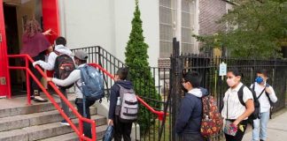 Imagen representativa del regreso a clases en Nueva York tras la pandemia