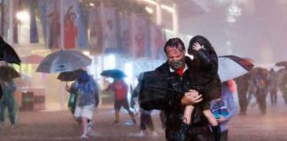 Lluvias generadas por la tormenta ida