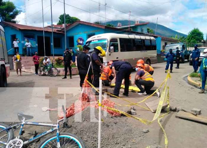 ometepe1 Familias de Ometepe participan en el Tercer Ejercicio Multiamenazas
