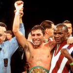 Boxeador Óscar de la Hoya.