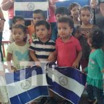 Promueven el amor a la patria y a los símbolos patrios en CDI de Tipitapa Promoción del amor a la patria en CDI de Tipitapa
