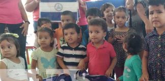 Promoción del amor a la patria en CDI de Tipitapa