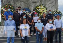 Periodistas de Nicaragua rinden homenaje a los héroes de la Batalla de San Jacinto Movimiento de Comunicadores Patrióticos de Nicaragua, resaltando labor de periodistas