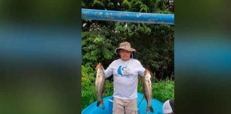 Realizan torneo internacional de pesca deportiva con orgullo patrio