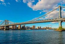 «Espeluznante figura demoníaca» aparece debajo de un puente en Nueva York Un puente de Nueva York
