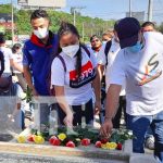 Homenaje al paso a la inmortalidad de Rigoberto López Pérez