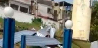 Río de Janeiro es afectado por fuertes vientos
