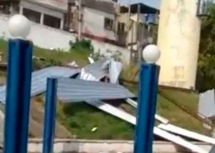 Río de Janeiro es afectado por fuertes vientos