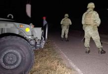 14 soldados mexicanos son detenidos en E.E.U.U