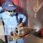 El barrio Bóer de Managua se suma a la lucha contra las epidemias Jornada de salud con fumigación y abatización en el barrio Bóer