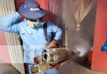 El barrio Bóer de Managua se suma a la lucha contra las epidemias Jornada de salud con fumigación y abatización en el barrio Bóer