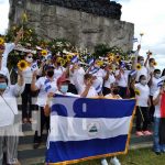 Funcionarios públicos rinden homenaje a los héroes de San Jacinto Funcionarios públicos de Nicaragua visitan la Hacienda San Jacinto