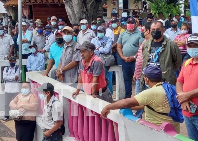 Entregan semillas de frijol a productores en Boaco