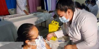 Jornada de vacunación de la dosis Sputnik V en Managua