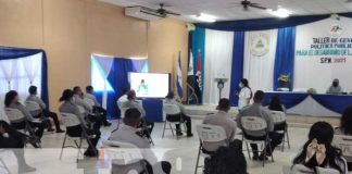 Taller de género impartido en el Sistema Penitenciario de Tipitapa