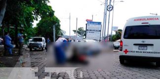 Taxista deja con fracturas a mensajero en Managua