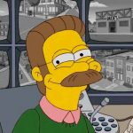Ned Flanders, popular personaje de Los Simpsons