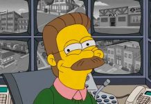 Ned Flanders, popular personaje de Los Simpsons