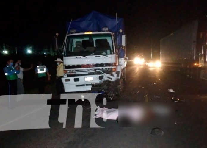 Accidente de tránsito en Tipitapa