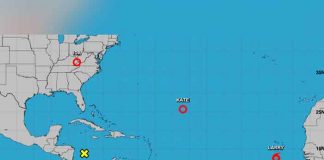 Nueva tormenta tropical "Larry" se prevé que se convierta en huracán