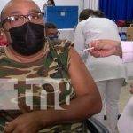 Aplican segunda dosis de la vacuna Sputnik V en Managua Jornada de aplicación de la vacuna contra el COVID-19 en Managua