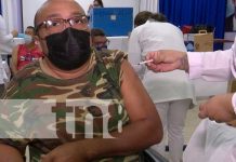 Aplican segunda dosis de la vacuna Sputnik V en Managua Jornada de aplicación de la vacuna contra el COVID-19 en Managua