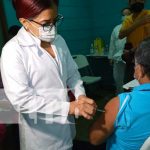 Aplican 2da dosis de la vacuna contra el COVID–19 en Distrito VI de Managua Jornada para aplicar vacuna contra el COVID-19 en Managua