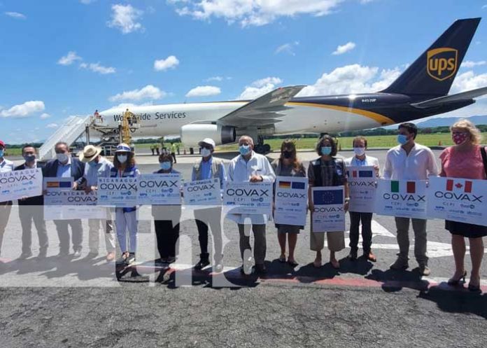 Llegan a Nicaragua dosis de la vacuna Sinopharm para la lucha contra el COVID-19