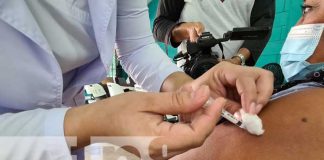 Jornada de vacunación contra el COVID-19 en Managua