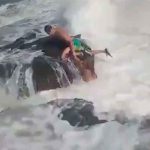¡De terror! Graba cómo su esposo muere salvando a otra mujer (VIDEO)